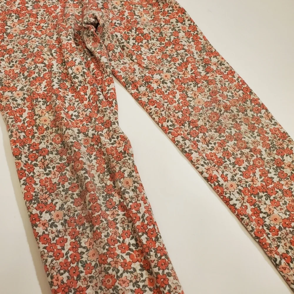 Carters 3T floral Leggins